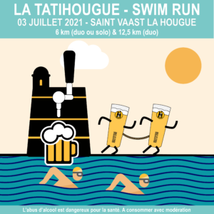 Affiche La Tatihougue - swim run