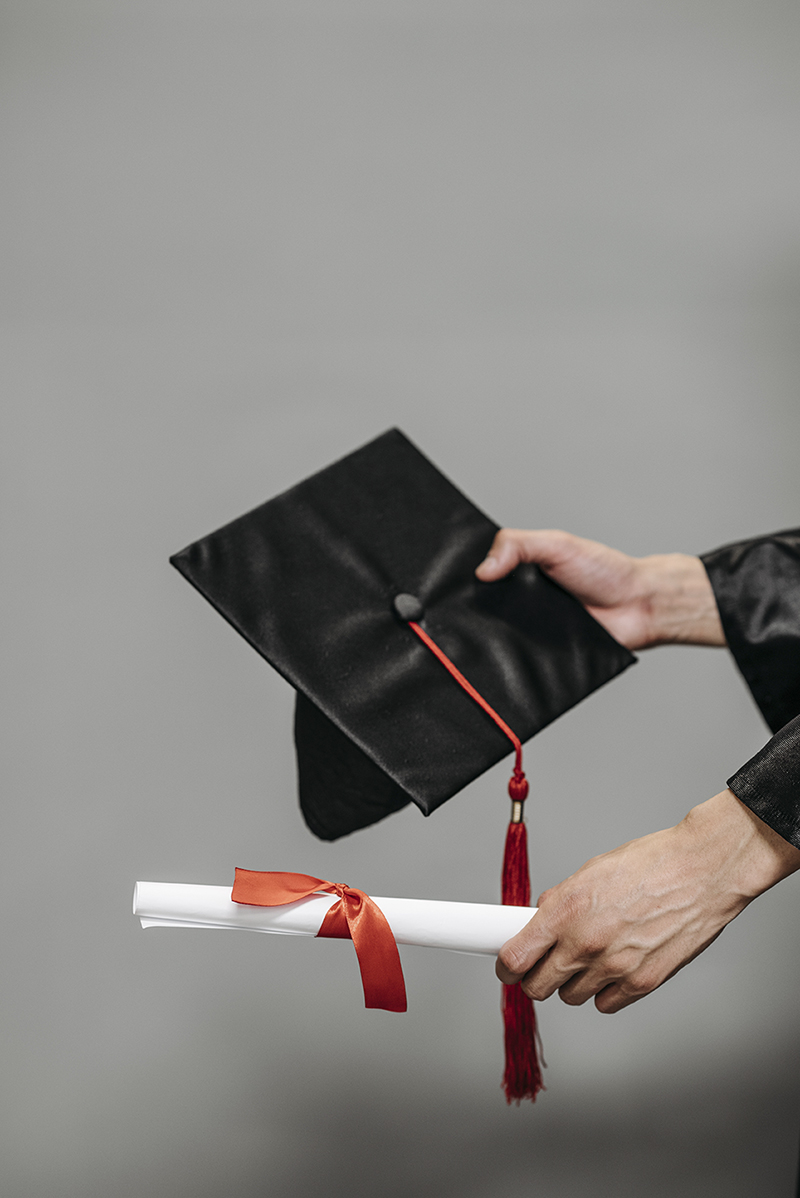 Chapeau de remise de diplôme